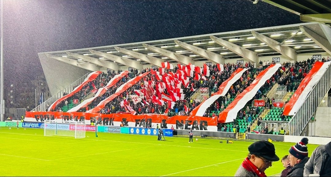 Shelbourne against BK Häcken (Sweden) on Thursday.

#ultras #loiultras #football #ireland