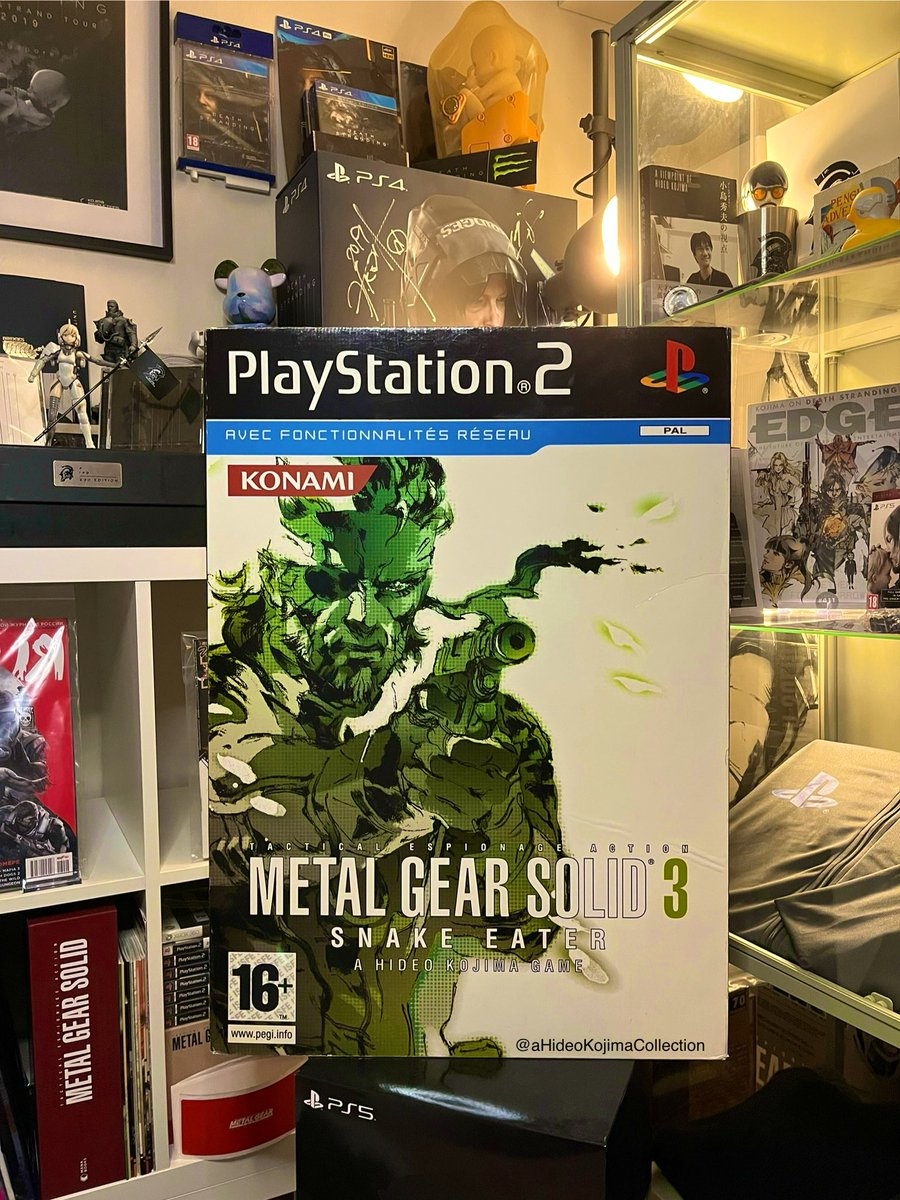 Big Box PlayStation 2 Metal Gear Solid 3: Snake Eater🐍📦🐊 #MGS