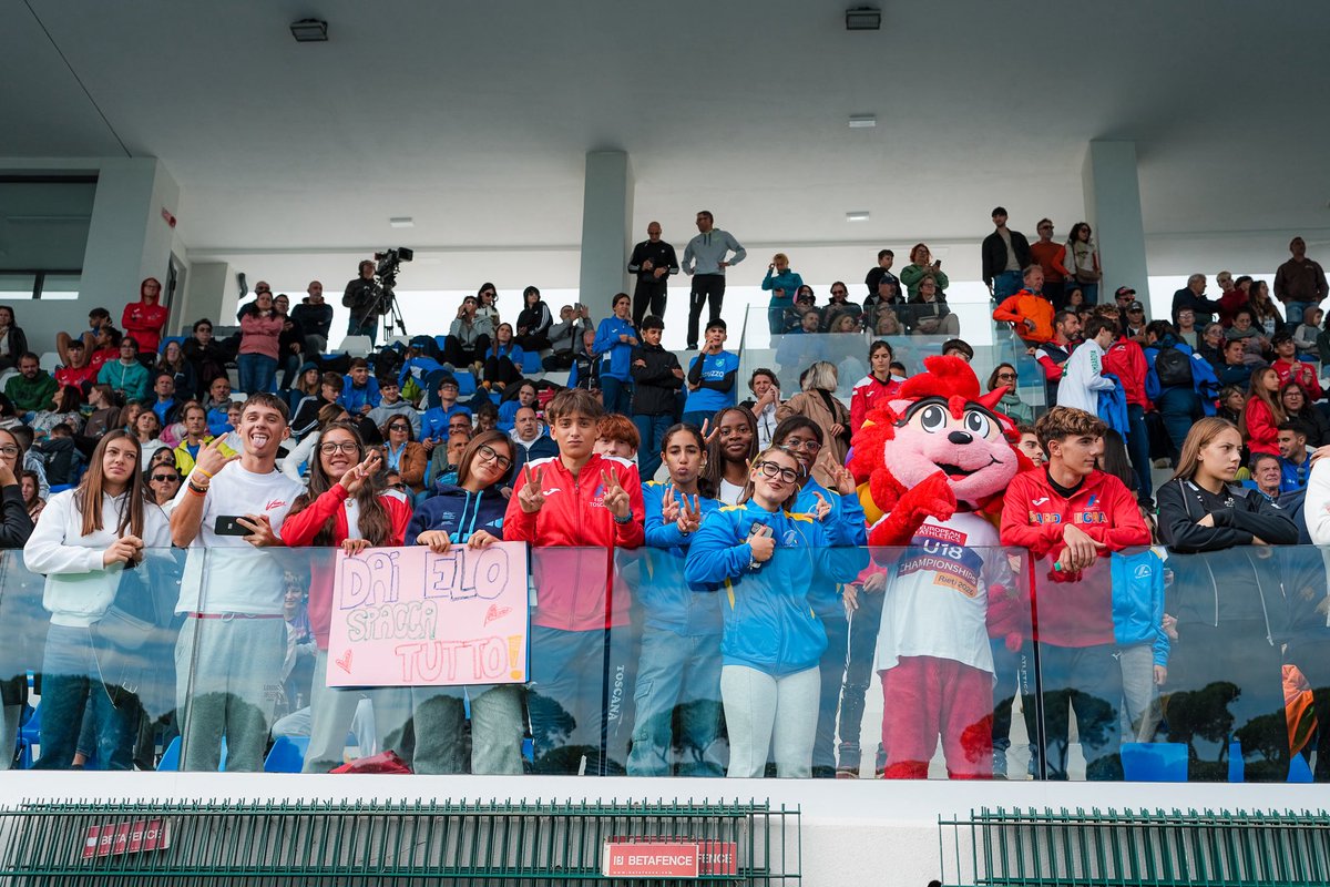 𝐕𝐢𝐚𝐫𝐞𝐠𝐠𝐢𝐨, 𝐜𝐡𝐞 𝐟𝐞𝐬𝐭𝐚 𝐜𝐨𝐧 𝐑𝐢𝐞𝐭𝐢 𝟐𝟎𝟐𝟔! 🙌🏻

La mascotte 'Sabina' degli Europei under 18 protagonista allo stadio dei Pini

LEGGI 👉🏻 shorturl.at/Z4Xdm

Ph. Grana/FIDAL

#atleticaitaliana #Cadetti2025