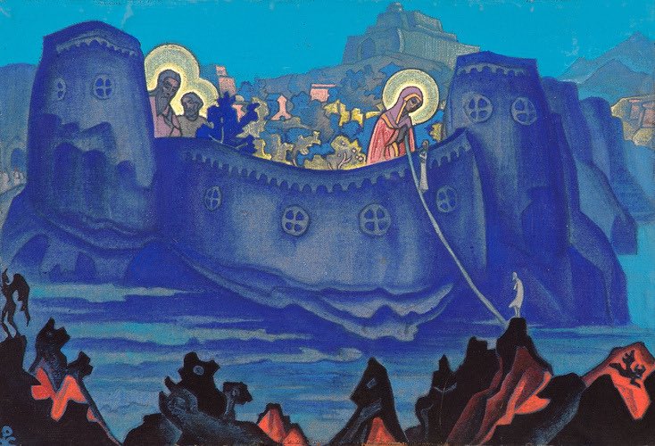Madonna Laboris — Nicholas Roerich