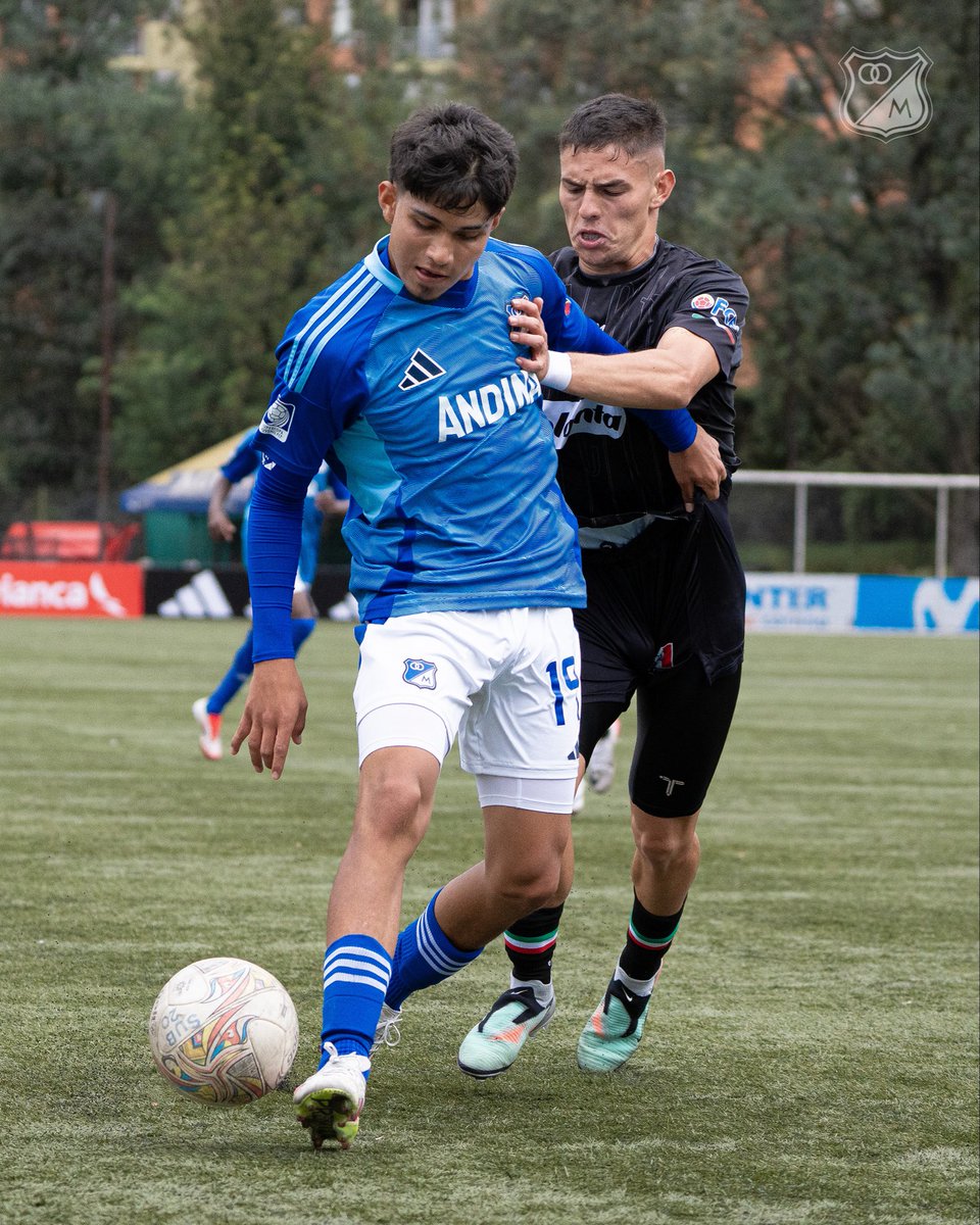 MillosFCoficial's tweet photo. ¡TRIUNFOOOOOOOOOOOOO! Nuestra Sub-20 venció 4-3 a Once Caldas por los cuartos de final ida de la Supercopa Juvenil 🙌🏼⚽️Ⓜ️🩵

Nos vemos en Manizales para el partido de vuelta 💪🏼🏆 https://t.co/FK5cWm0XXm