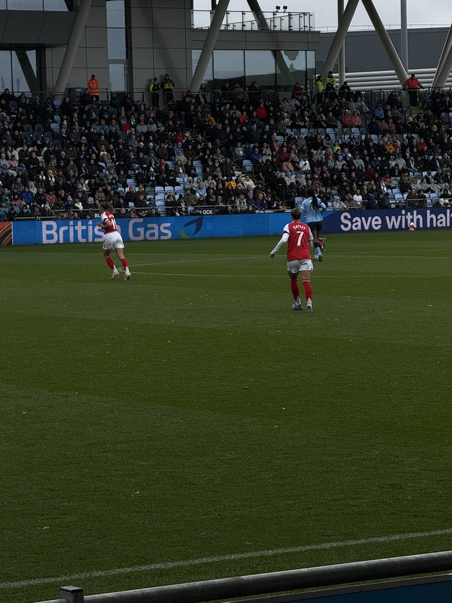 Not the result we wanted today but finally got to a game and got to see my favourite  play again <a href="/stephcatley/">Steph Catley</a> 🥰💕