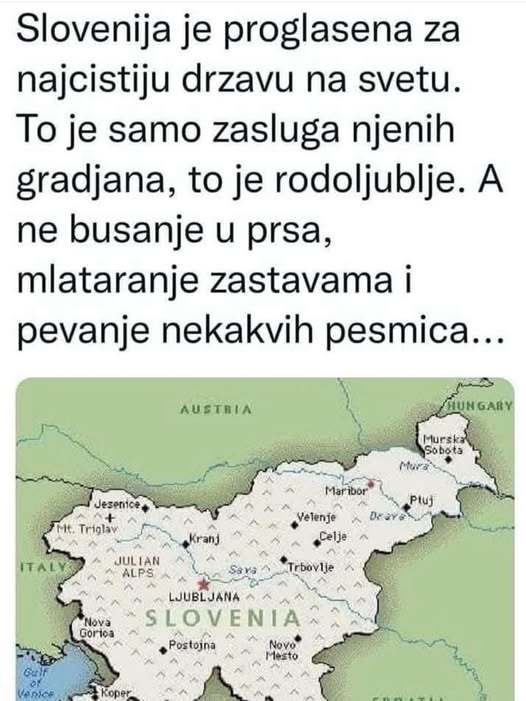KrahSNSa's tweet photo. Apsurdistan za najprljaviju u Evropi. https://t.co/alrpi9ZI5k