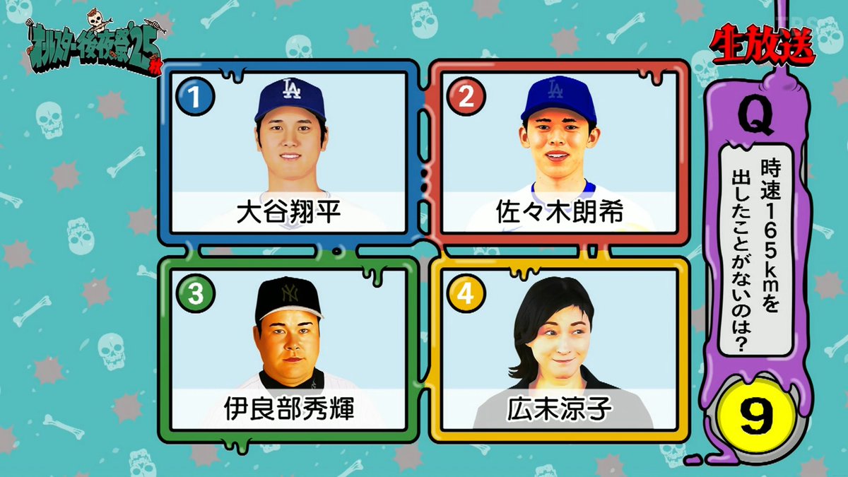 2os02's tweet image. オールスター後夜祭相変わらず尖り過ぎ
#オールスター後夜祭25秋