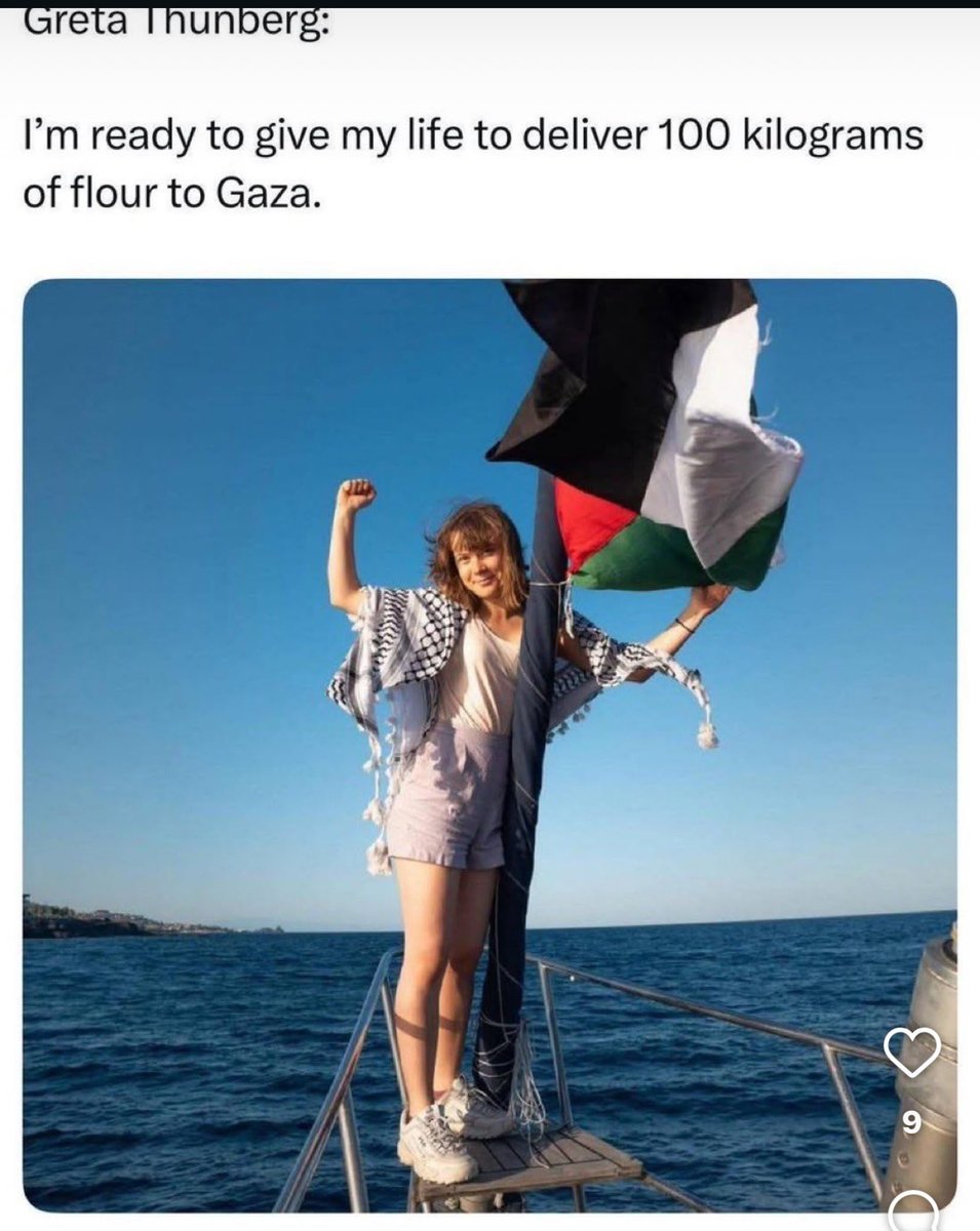 What greater moral depravity is there than beating the peaceful activist Greta Thunberg, forcing her to crawl and kiss the flag of a filthy occupation, and dragging her by the hair in front of everyone!
This vile entity proves its filth every single day.
The criminal (Ben Hamir)