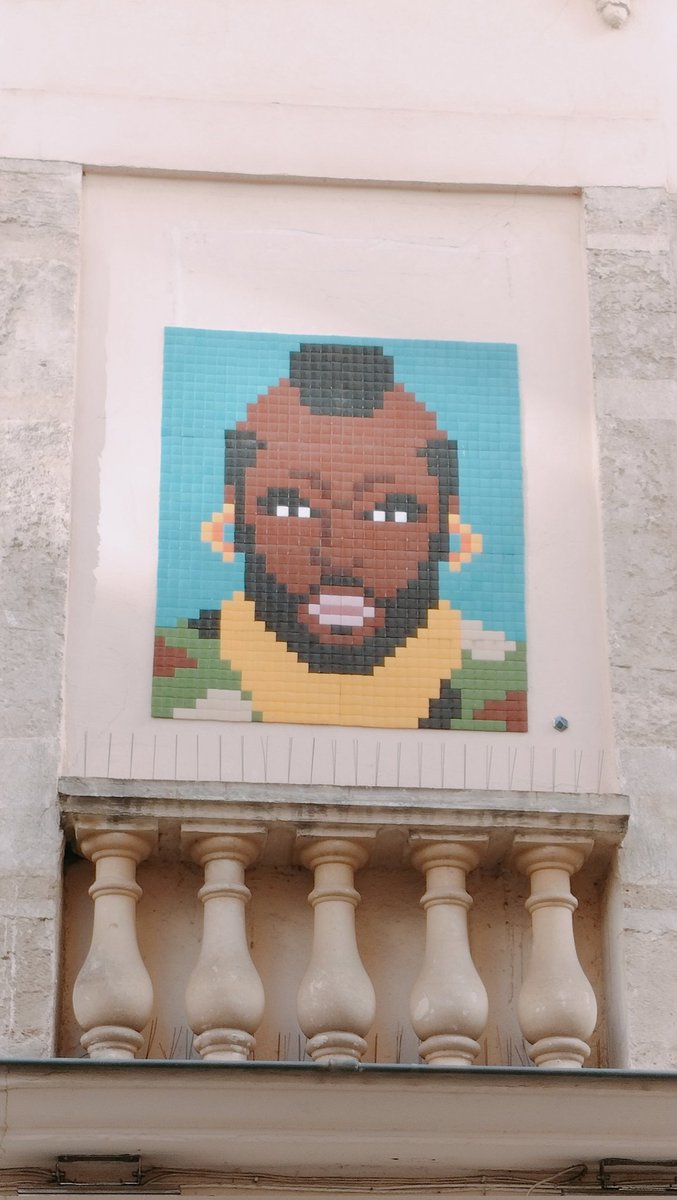 oungawa's tweet photo. #zigomart #MisterT #ATeam #AgenceToutRisque #Rocky #Barracuda #ClubberLang #pixelart #streetart #urbanart #arturbain #arteurbana #arteurbano #artedistrada #artederua #artderue #artedecalle #callero #callejero #muralart #wallart #mur #funny #LOL #Paris #vintage #portrait #face https://t.co/GgEjJEpYG6