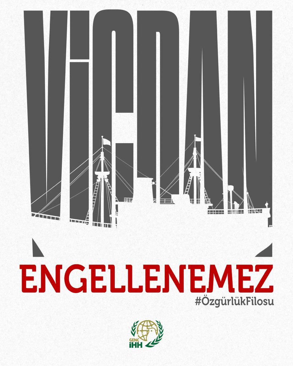 VİCDAN ENGELLENEMEZ 
Filistin Kasabı Binyamin Netanyahu!
#ÖzgürlükFilosu