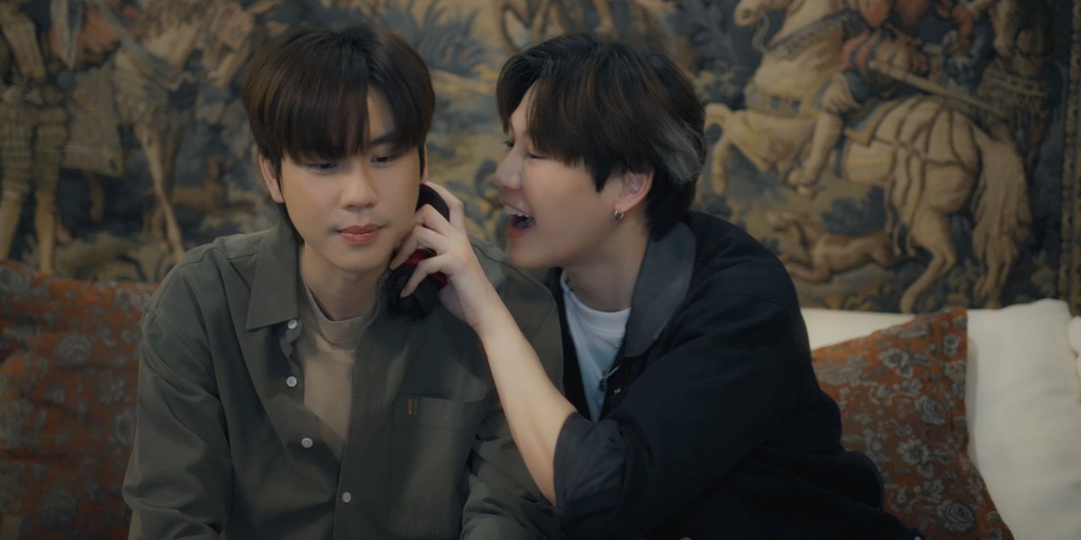 PremSpace_THFC2's tweet photo. แง่มมมมม นุดน้องปัณณ์น่ารักนัก พี่แวมงับซะเลยย~~🙂‍↔️

// ทำไมอีพีที่แล้วไม่งับกันแบบนี้คะ😆 

BOUNPREM REVAMP EP7
#RevampSeriesEP7 https://t.co/S98Z9Cbq8k