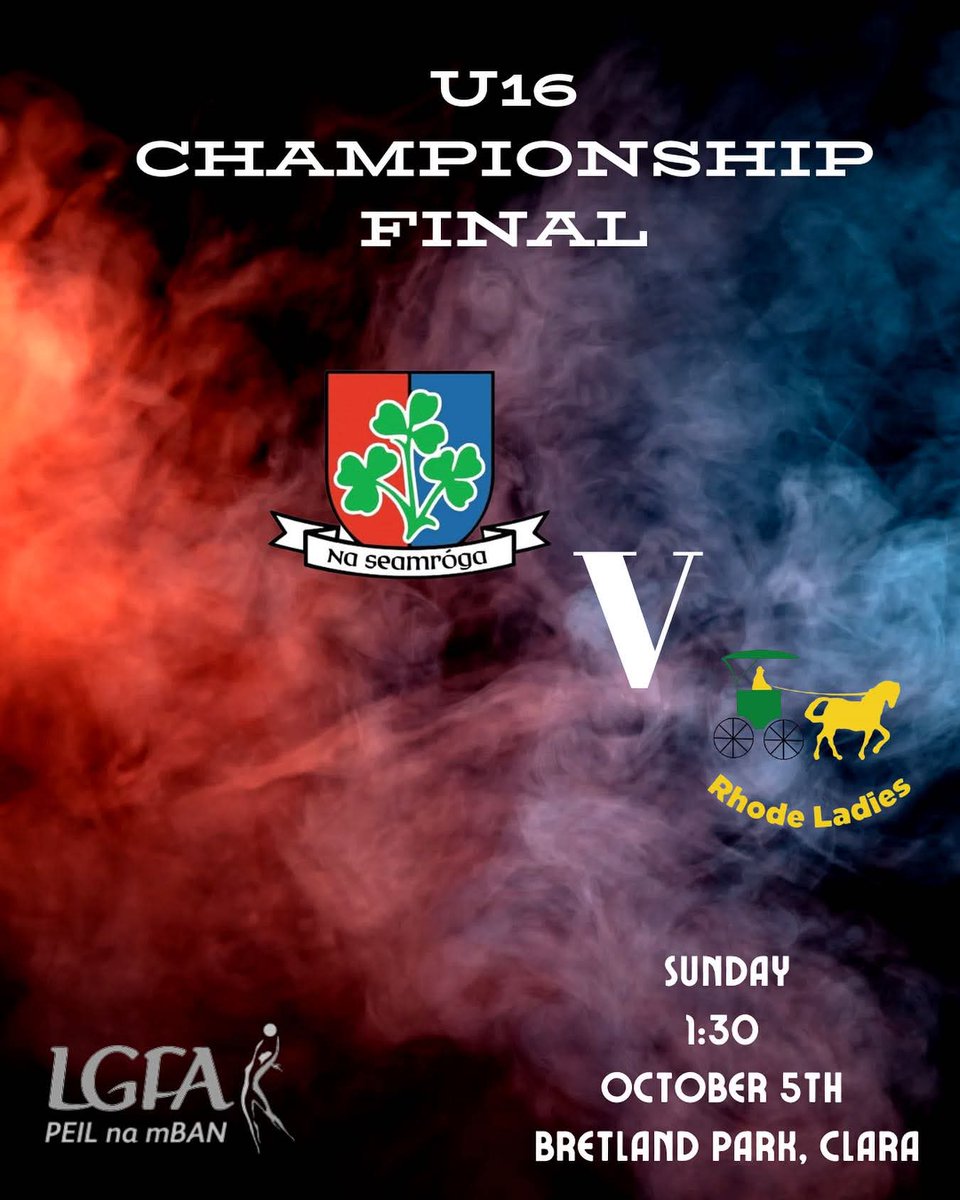💚❤️💙 Best of Luck to Our U16 Girls! 💚❤️💙
Get all the latest news on the Shamrocks GAA app member.clubspot.app/club/shamrocks…