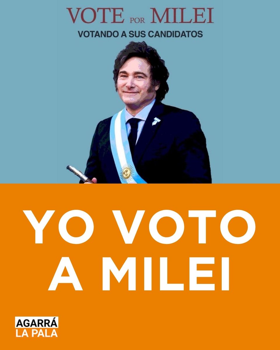 YO VOTO A MILEI!
<a href="/JMilei/">Javier Milei</a>