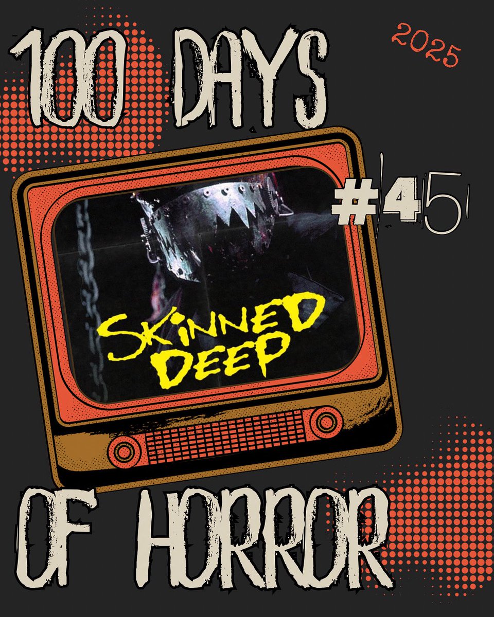 seattlescreams's tweet image. #45 Skinned Deep

A family's flat tire on a barren stretch of road with only a diner dotting the landscape, leads them to Granny the old woman who runs the establishment.
 
I liked this better when it was House of 1000 Corpses.

#100DaysOfHorror #100DaysOfHorror2025 #SkinnedDeep