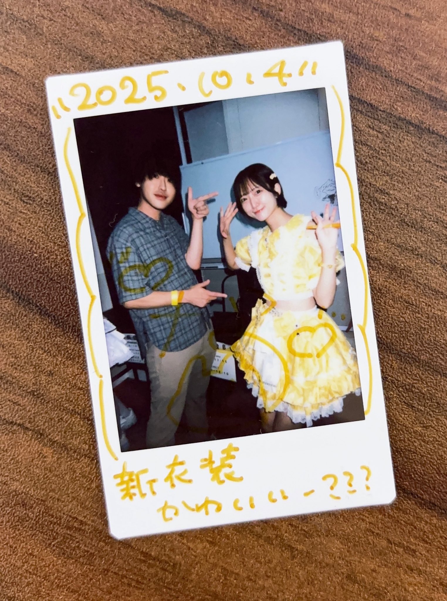 ASP 「メンバー全員ワイドチェキ（野音衣装）＋決意表明色紙(ナ前ナ以)」 ASP 「メンバー全員ワイドチェキ（野音衣装）＋決意表明色紙(ナ