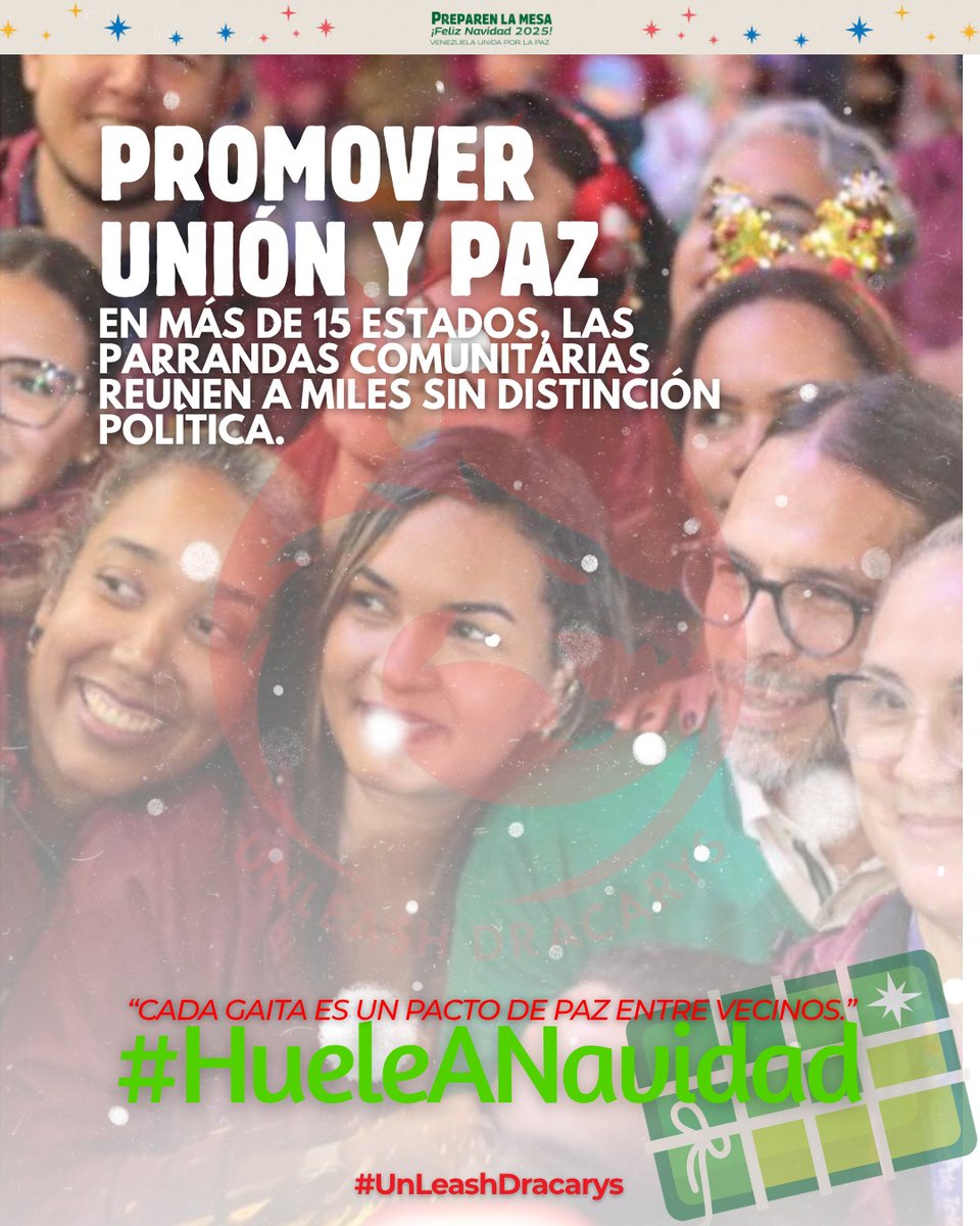 Que la paz guíe nuestros pasos. Armonía en el alma. Unión familiar siempre. Cantar juntos es el acto de mayor fuerza. 🎤🇵🇸 #HueleANavidad #UnleashDracarys🔥🐉
