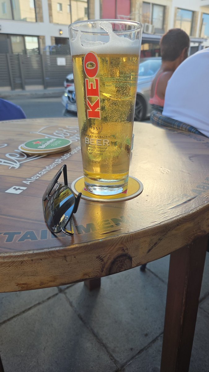 5cantonas's tweet photo. 3 points and plenty of Keo in sunny Cyprus https://t.co/JVspz2sRfy
