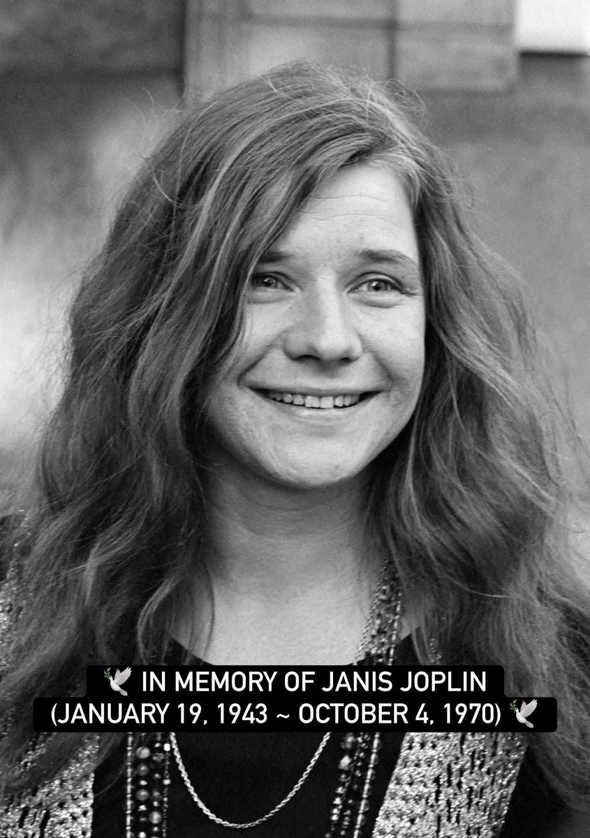 Remembering Janis Joplin
#janisjoplin
