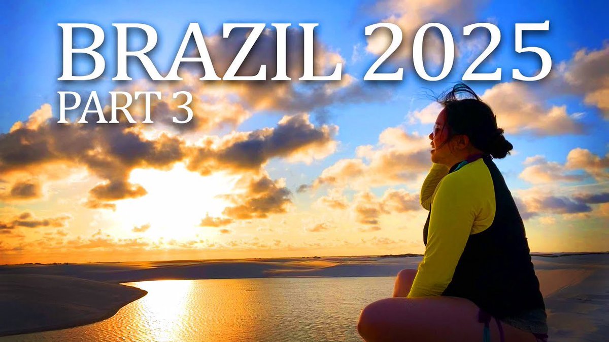 JACONNI's tweet photo. Lençóis Maranhenses and Arrival at Santo Amaro // Brazil 2025 [Part 3]

https://t.co/ywpNnAMkqr https://t.co/vE1RH8oyi6