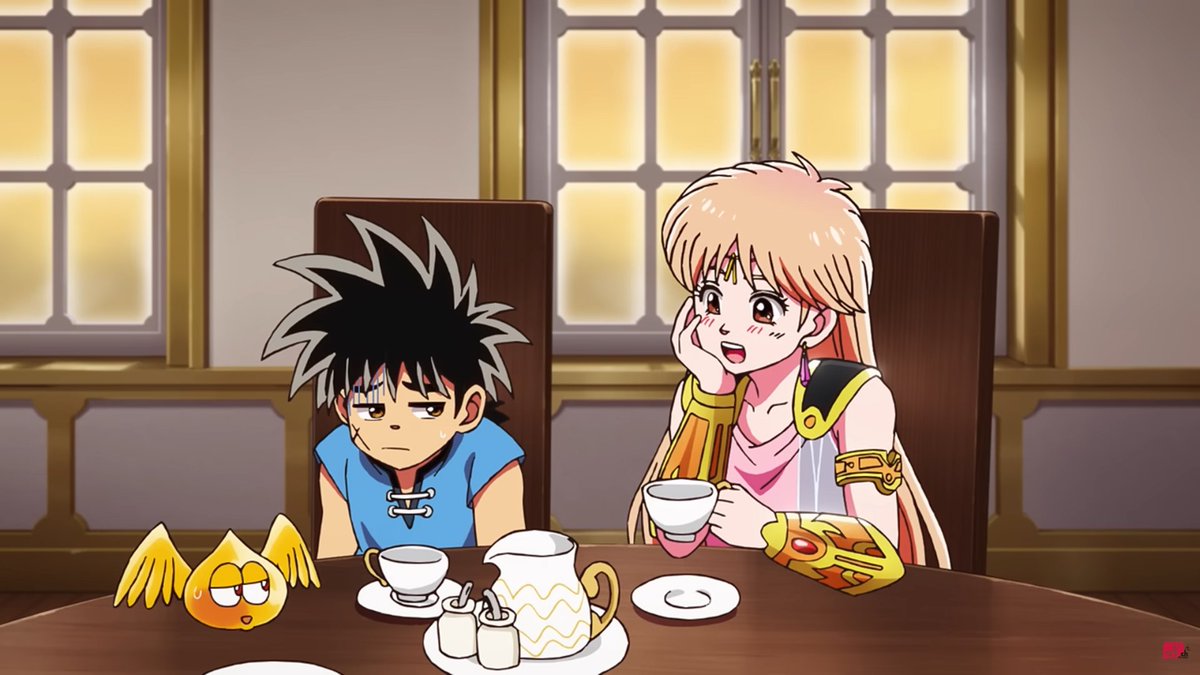 "好き"と言えずに“素晴らしい仲間”と言っちゃうポップ
エレベーターが分からずあたふたするダイとポップ
カッコいい鎧が欲しいダイ
レオナにドン引きするダイとゴメちゃん
大魔王バーンもびっくりの日常！！
#ダイの大冒険