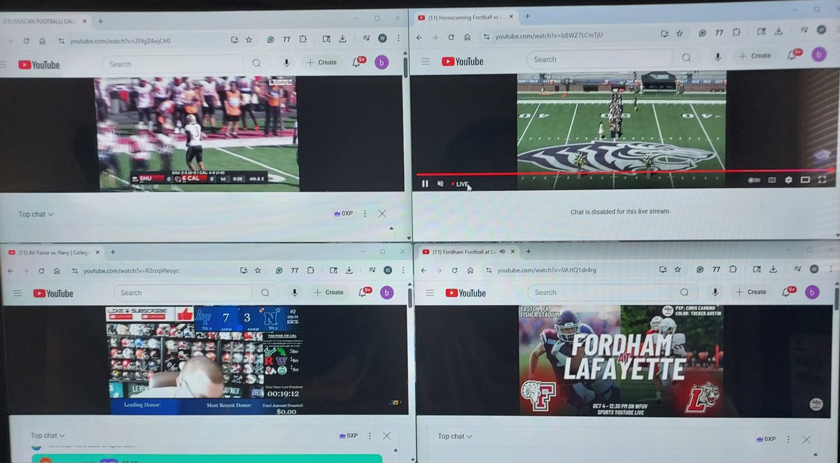 realfootball's tweet photo. @4thandsaturday @GroupOfFiveGuys @LightOnSports @JustinAaronUH91 @TheHerdBros @RedditCFB @WCCSG_ @G5_FCS_Smoke @thegroupof6 #CFB2025: Here's the #QuadBox featuring multiple games in the early window (noon EDT/11 am CDT).
@SickosCommittee
@4thandsaturday
@GroupOfFiveGuys
@LightOnSports
@JustinAaronUH91
@TheHerdBros
@RedditCFB
@WCCSG_
@G5_FCS_Smoke
@thegroupof6
@d2fbspotlight
@FCSNationRadio1 https://t.co/0D9x2qHytf