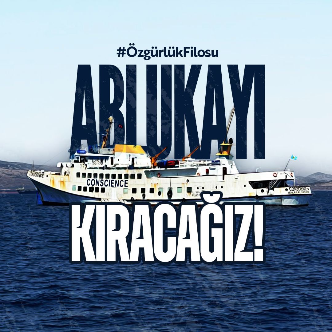 mavimarmaratr's tweet photo. ABLUKAYI KIRACAĞIZ  #ÖzgürlükFilosu https://t.co/7r4ECCbERW
