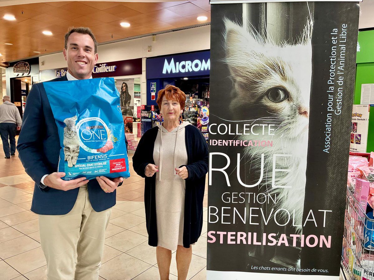 🐈 🐱 🐈‍⬛ Des croquettes pour les « chats libres » nourris par nos bénévoles d’Apegal ! Merci à eux de leur engagement tout au long de l’année.

#Calais