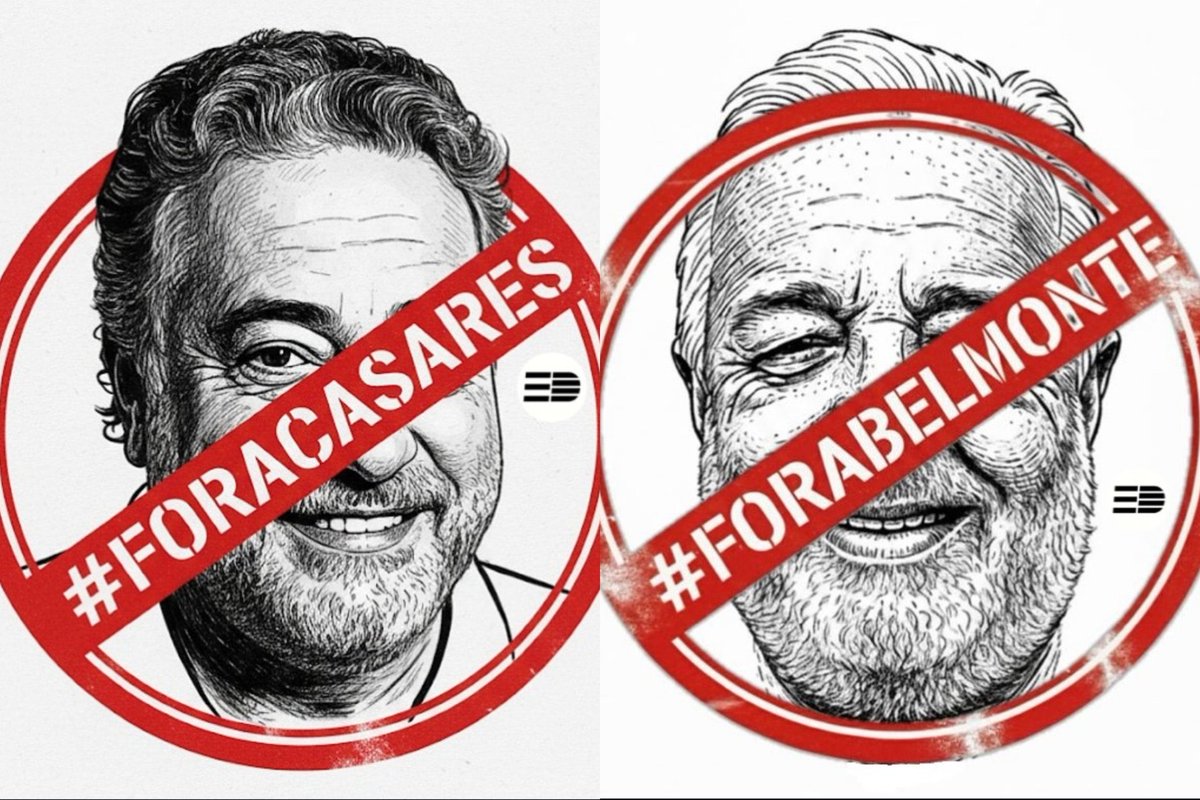 __Lucianasousa's tweet photo. #ForaCasares #ForaBelmonte https://t.co/MsMO7GpJgJ