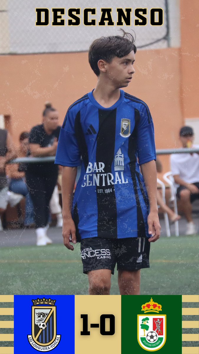 🔵⚫ CADETE PREFERENTE ⚫🔵

⏸️ Descanso en el Antonio Yeoward.

Nos vamos por delante en el marcador.

#SaleElSol #udlt #UDLTATV