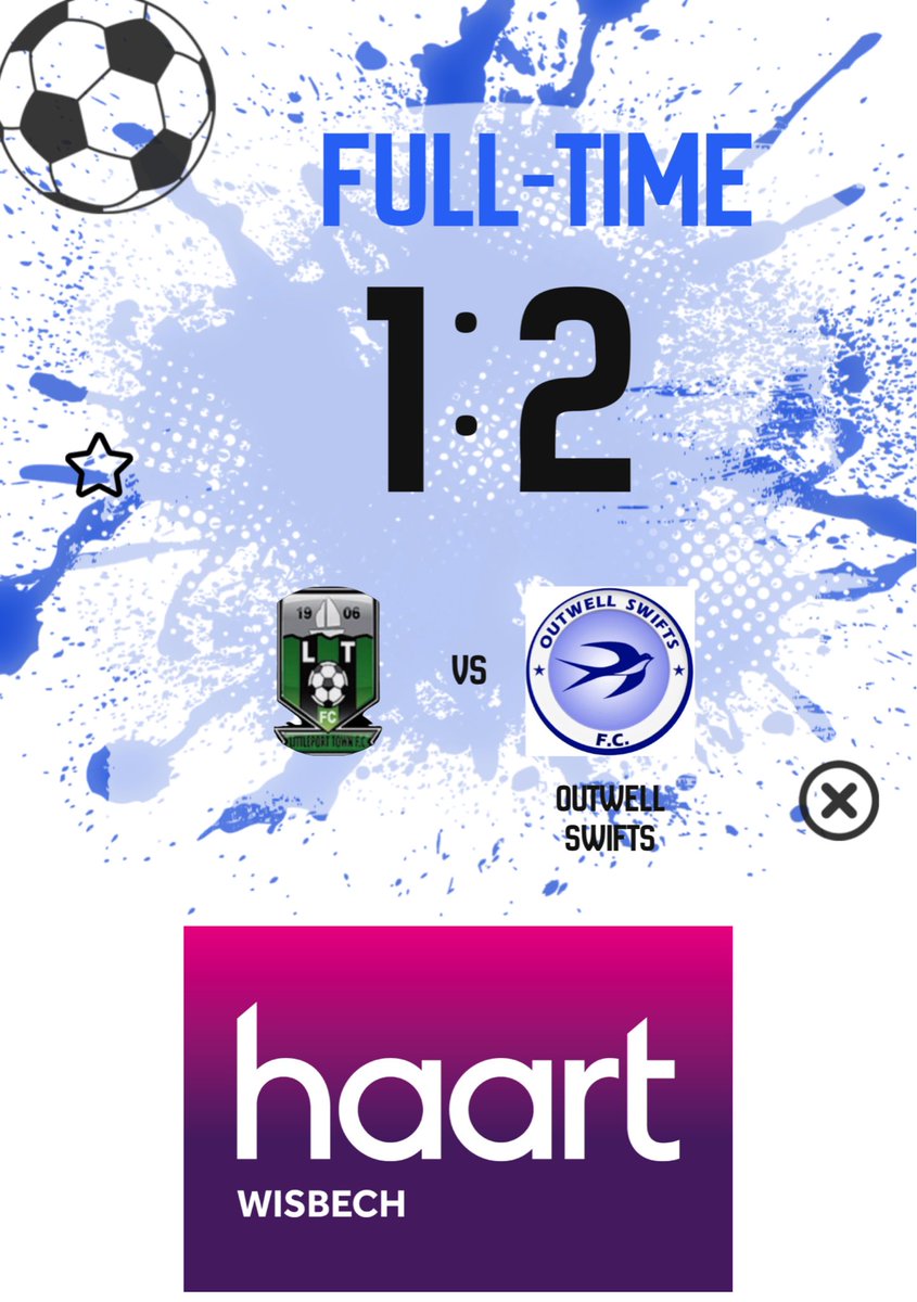 OutwellSwiftsFC's tweet image. Superb win today against a very good side in @LittleportTown . 1st half they were the better side but 2nd half we stepped it up. Goals were scored by @RossBeart_  and the skipper @callummoles0404