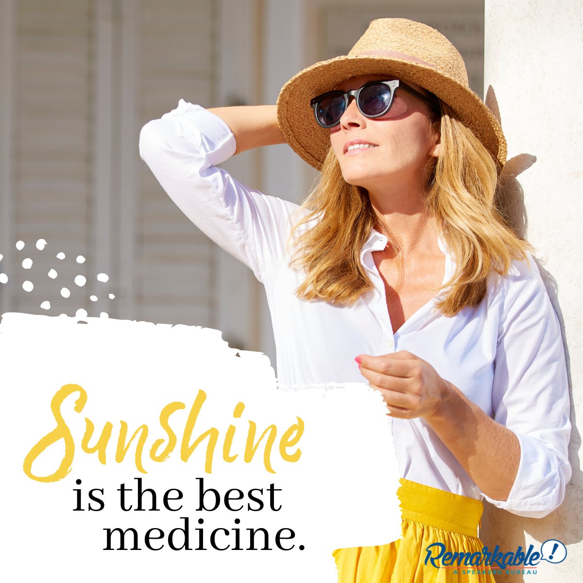 bookyourspeaker's tweet image. Happy Sunny Saturday! Nothing but blue skies and clear weather today. Hope your weekend is off to a beautiful start! ✨#SunnySaturday #BeautifulWeekend