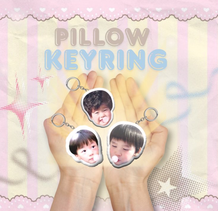 Please rt 🤎🪽(check)

      🤲🏻Pillow keyring baby

สอบถามความสนใจค่า 💭
พอดีเค้าจะสั่งผลิตพวงกุญแจหมอนเป่าหมากฝรั่งบีบแล้วมีเสียง(เวลาบีบหมากฝรั่งจะพอง) ชิ้นละไม่เกิน100บาทค่ะ ถ้าจำนวนเยอะจะได้ราคาที่ถูกลงค่ะ 

ถ้ามีคนสนใจจะมาเปิดหารคับ🫡♥️
#ตลาดนัดRIIZE  #ตลาดนัดน้องข้าว