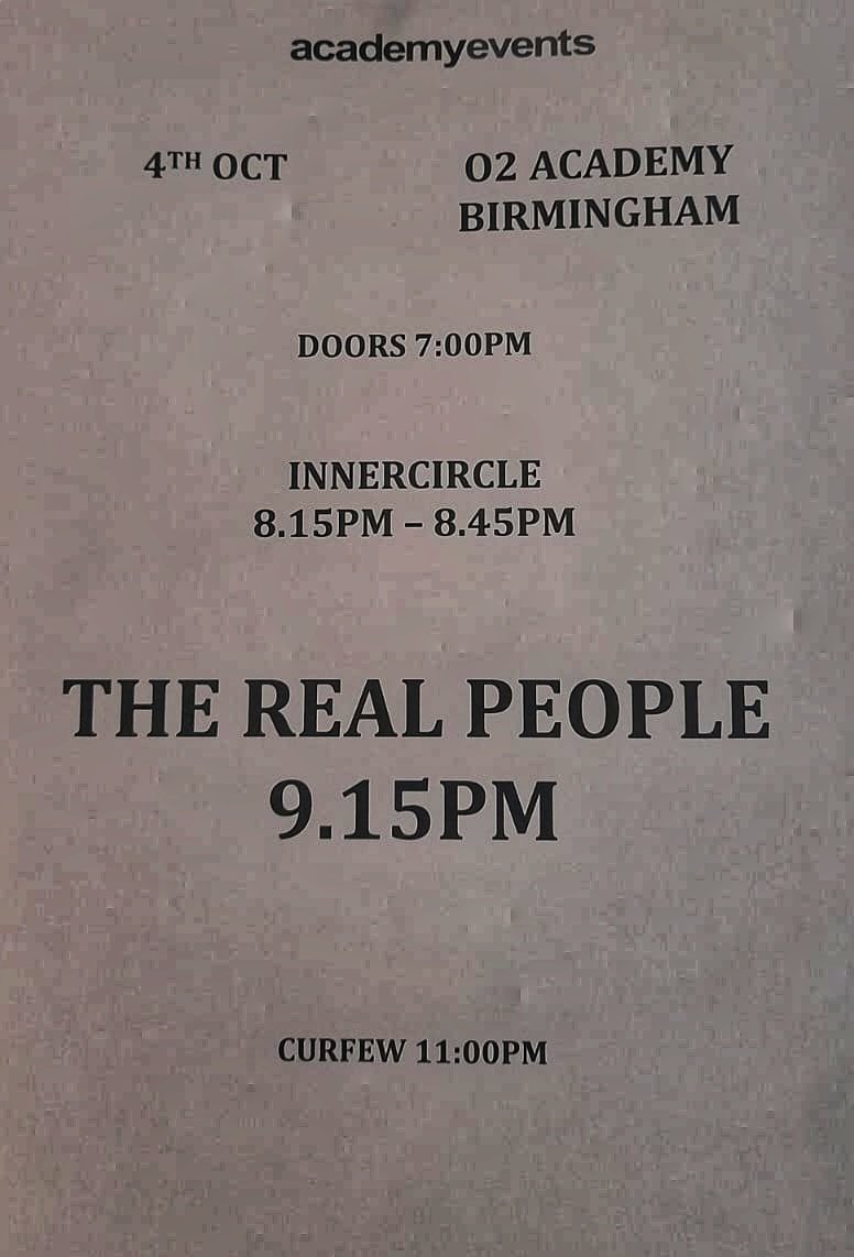 The Real People tweet media