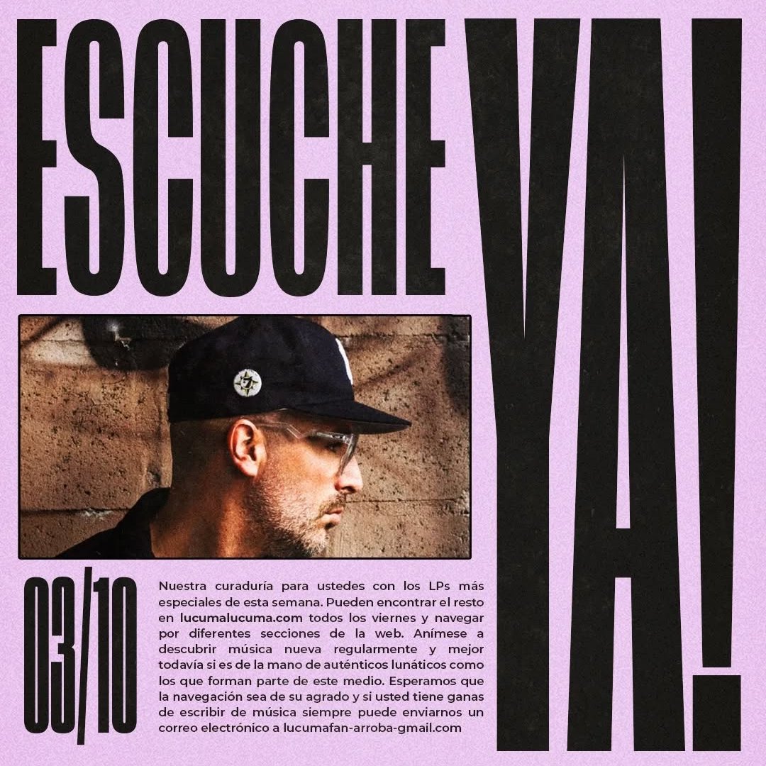 Escuche Ya! Estrenos de la semana 03/10 🧢

Jugo de música fresca. Los mejores discos. Pase y escuche: grimmey sound, R&amp;B contemporáneo, indie rock, eggpunk y mucho más musicón proveniente de 🇰🇷🇺🇸🏴󠁧󠁢󠁥󠁮󠁧󠁿🇨🇳🇪🇸🇦🇷🇨🇱🇳🇬🇨🇴.

En portada: N-Wise Allah (<a href="/MDEClick/">MDE Click</a>).
⛓️ Link en el siguiente twit.