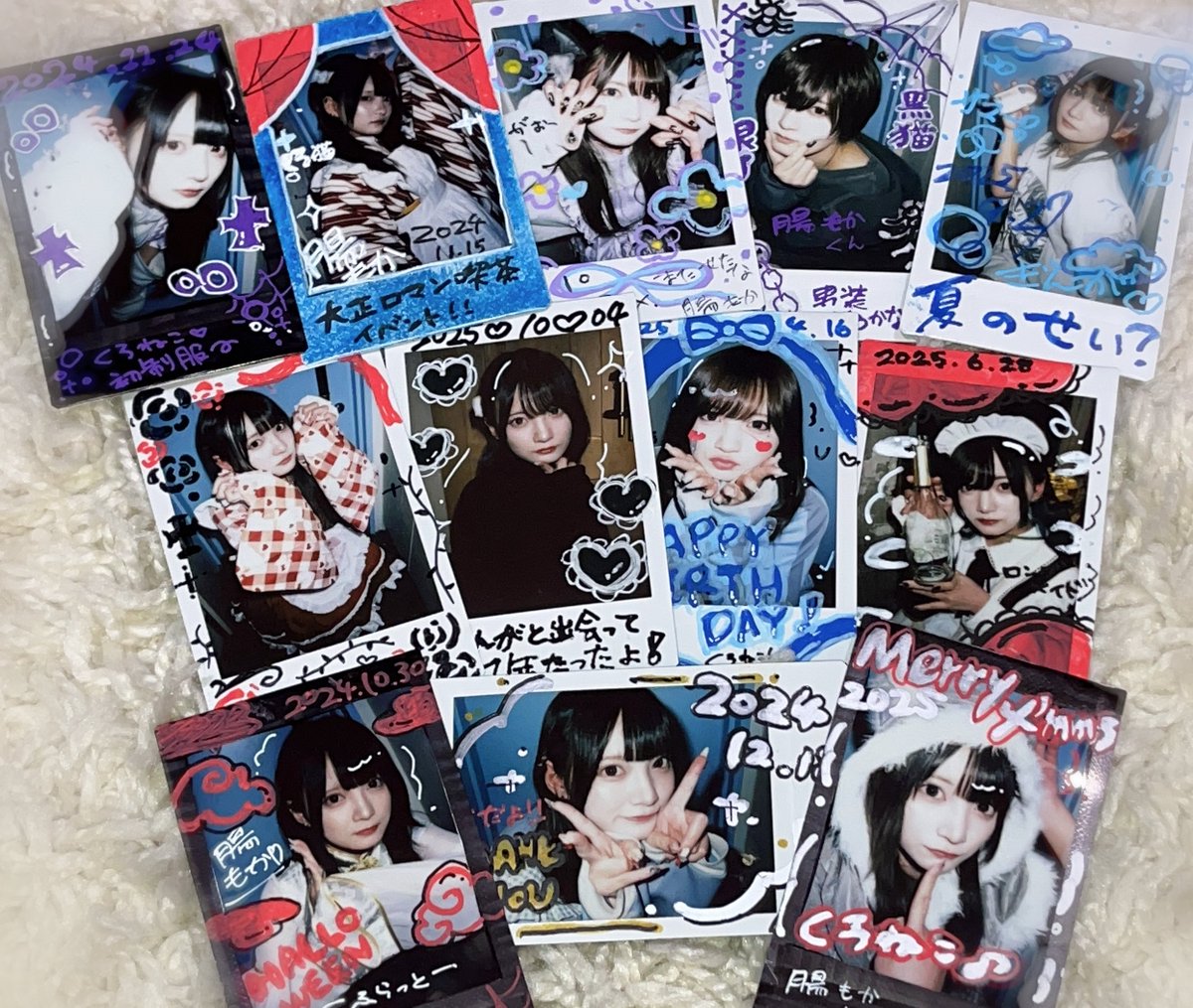 もう出会って1年、まだ出会って1年
1年がすごく早く感じるのに、3年くらい一緒にいたようにも感じる、変なの
いつもありがとうこれからもよろしく