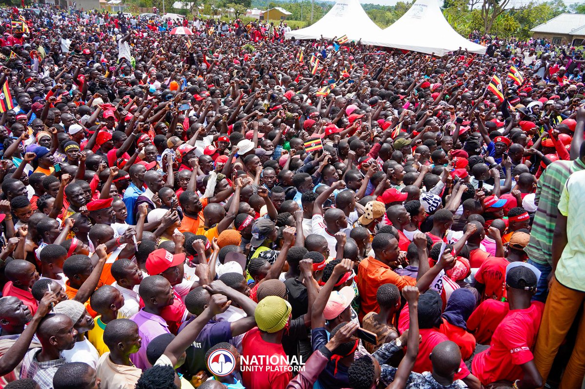 NUP_SA's tweet photo. Thanks #NAMAYINGO 📍
#ProtestVoteUg2026 #2026protestvote #M7Mustgo #UgandaDecides2026 #UgandaIsBleeding #EndTortureInUganda #MuseveniMustGo #PeoplePowerOurPower 💪🏿 https://t.co/EHUD7vVl9k