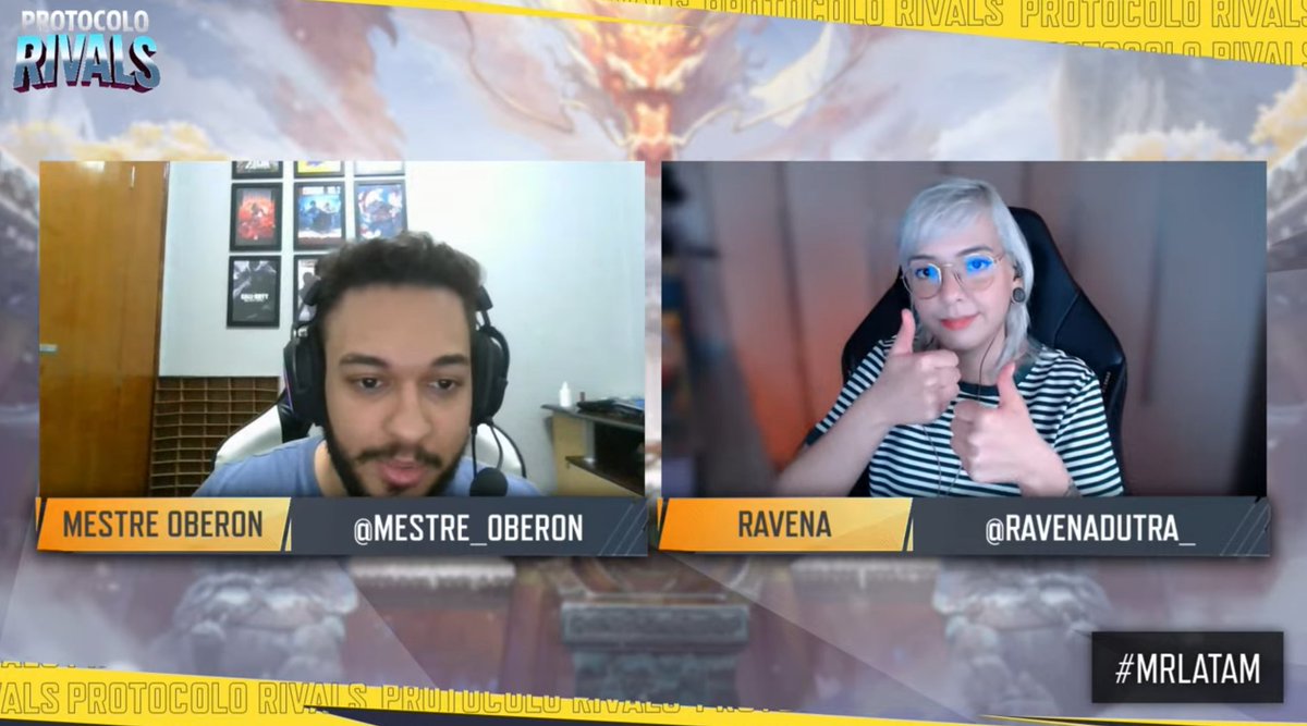 Assistindo esse camp lendário e impressionado que nosso mano <a href="/7Oberon/">Mestre Oberon</a> resolveu trabalhar, grande dia <3 #MRLATAM