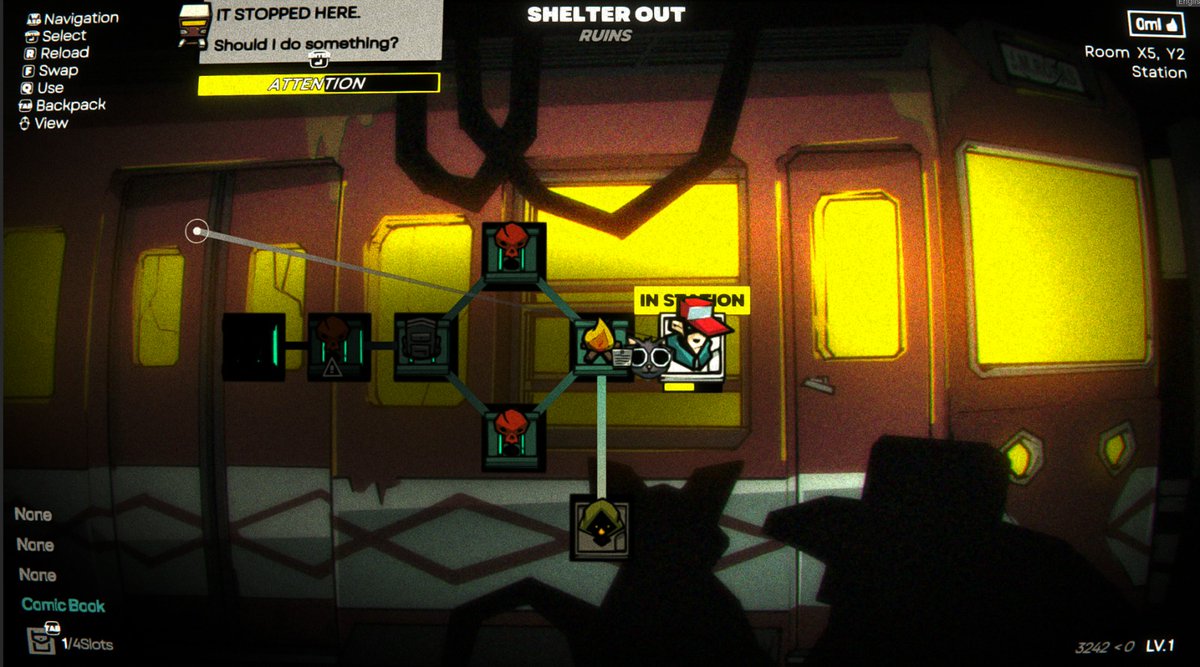 symbiostudio's tweet photo. 🚇When the subway stops, the real trip begins... #screenshotsaturday #IndieGameDev https://t.co/oZC5hRyIlU