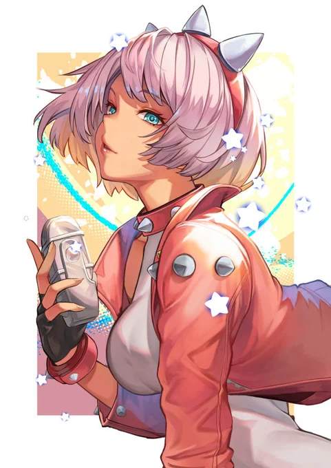 エルフェルト #格ゲーキャラ描こうぜ