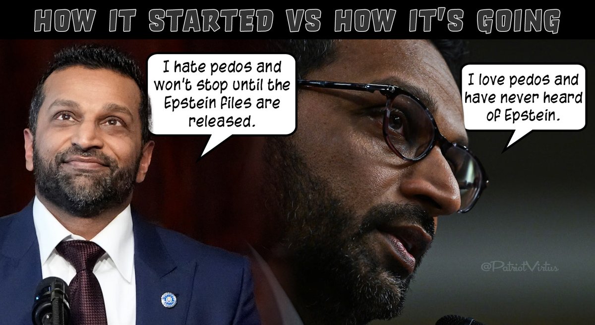 <a href="/FBI/">FBI</a> But <a href="/FBIDirectorKash/">FBI Director Kash Patel</a> is protecting ALL the #EpsteinPedophiles, isn't he?

Fuck the corrupt <a href="/FBI/">FBI</a>.