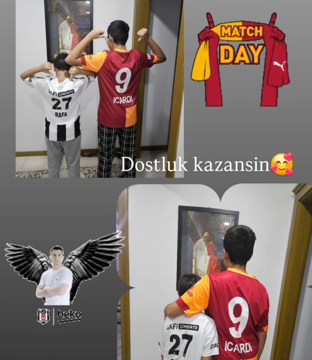 Evde rekabet büyük, dostluk kazansin #GSvBJK
