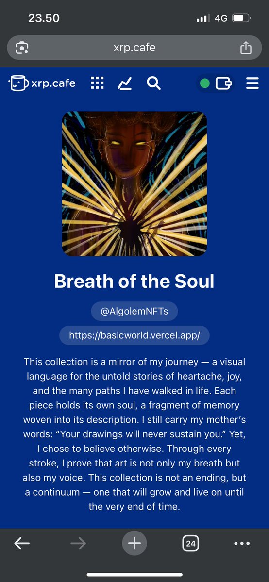 AlgolemNFTs's tweet image. I'm trying to let go of all the burdens of thoughts and feelings that are weighing on me. I've poured this story into my latest collection, and it's just an expression of feelings I can't express.
Im start using procreate now for my untold story. #XRPL #XRPFamily #XRPCommunity