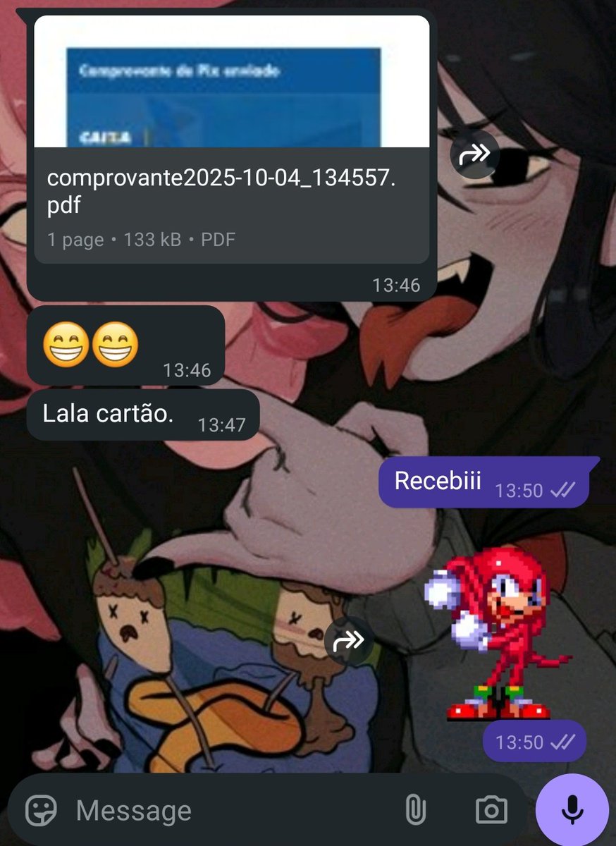 hora de deixar o twitter triste, meu avô pagou meu cartão hihi