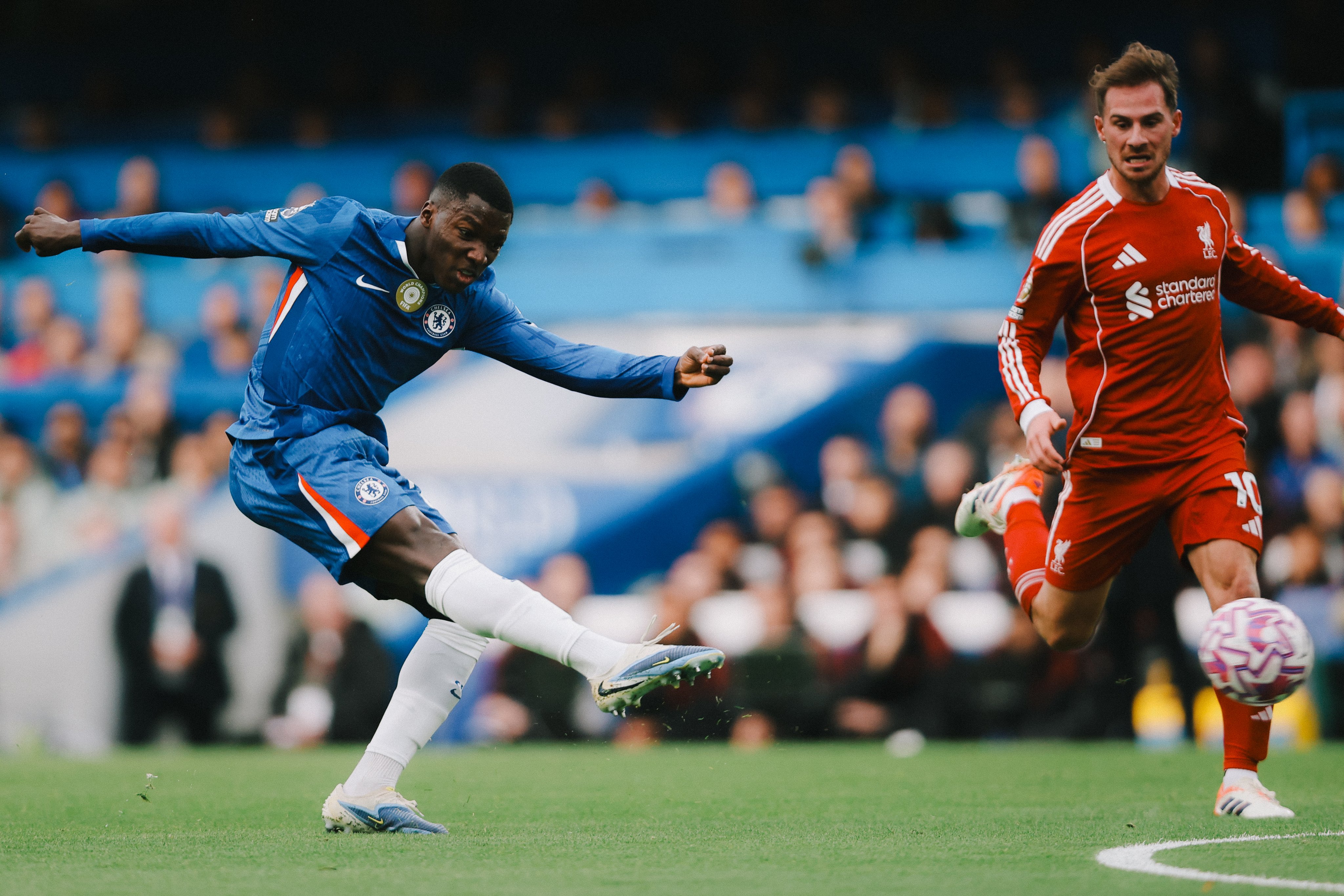 Moise Caicedo's goal - Chelsea vs Liverpool LIVE | sportzpoint.com