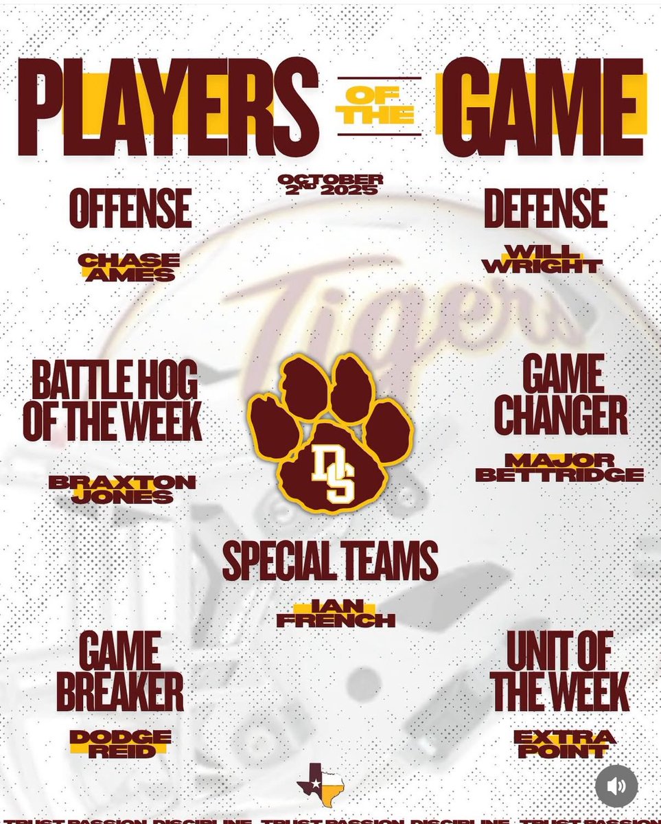 Major Bettridge - 4⭐️ tweet media