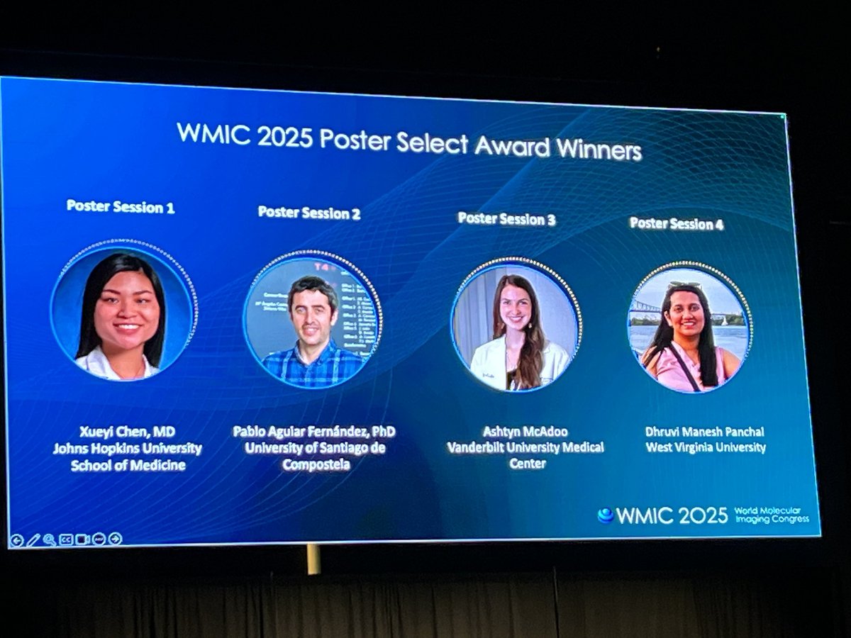 XueyiChen's tweet photo. A heartfelt thanks to the organizers and peers at #WMIC2025. Presenting our research on molecular imaging for infectious diseases was both an honor and a reminder of the importance of collaboration in advancing global health https://t.co/VZ7E93Z13m