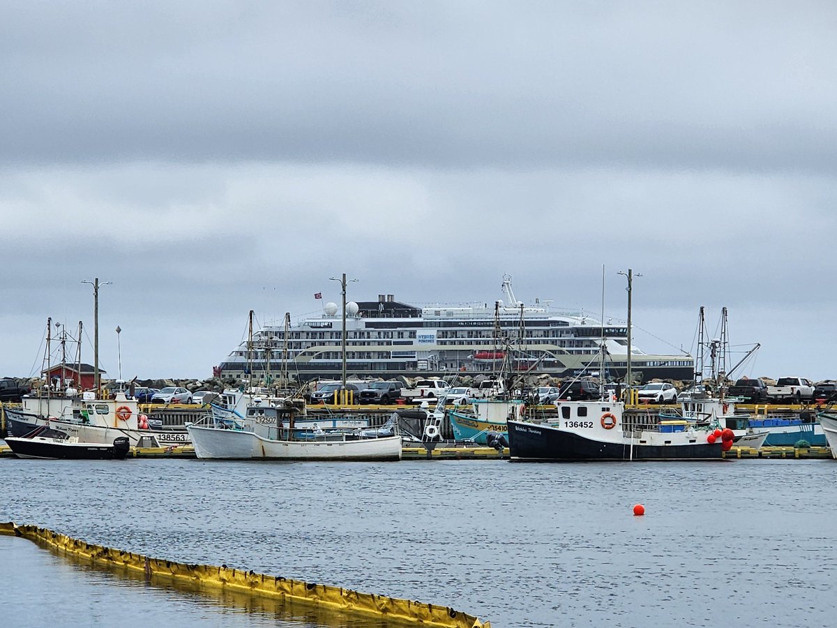 Fine haul at bonavista's fall festival, gain a lb or two, and take in some great activities, not to mention the 500 plus visitors on a cruise ship.
Wonderful times...👍