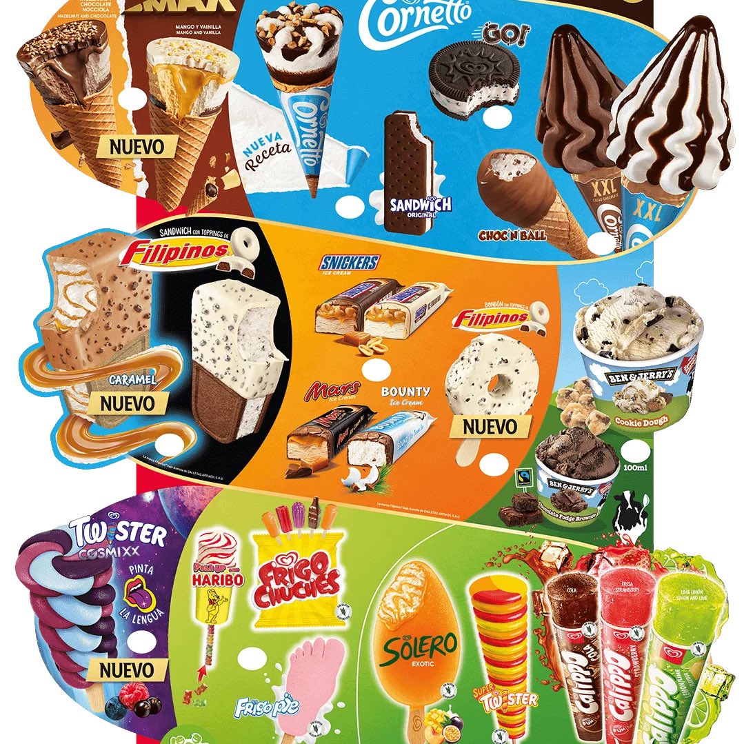 🚶‍♀️ He venido a un Kiosko a despedir el verano…

🍦 ¿Eres más de Calippo, Conos, Sándwich o Tarrinas? ¿Cuál es tu helado preferido?