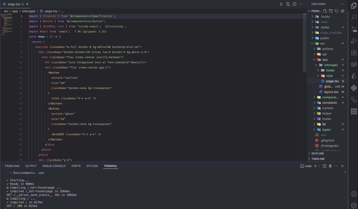 sushanta_on_X's tweet photo. Day 7/30 β Frontend Design
Built a simple sidebar and dashboard to complement the API of backend. Focused on clean, minimal design.
#LUD7 #LearningUtsav2025 #FestivalOfLearning #CloudMerge #WebAppDevelopment
@learning_utsav https://t.co/NfbDEETdXk