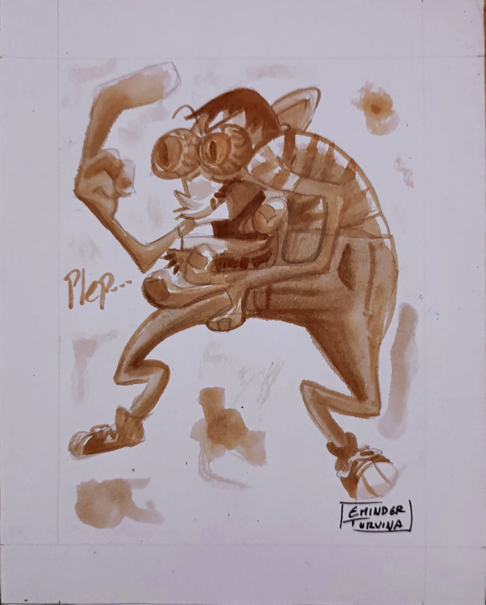 EminderTurvina's tweet photo. Inktober Day 4 (Murky)
.
#art #drawing #draw #ilustracion #fanart #doomentio #doomverse #inktober #inktober2025 https://t.co/3Wdlj1xISG
