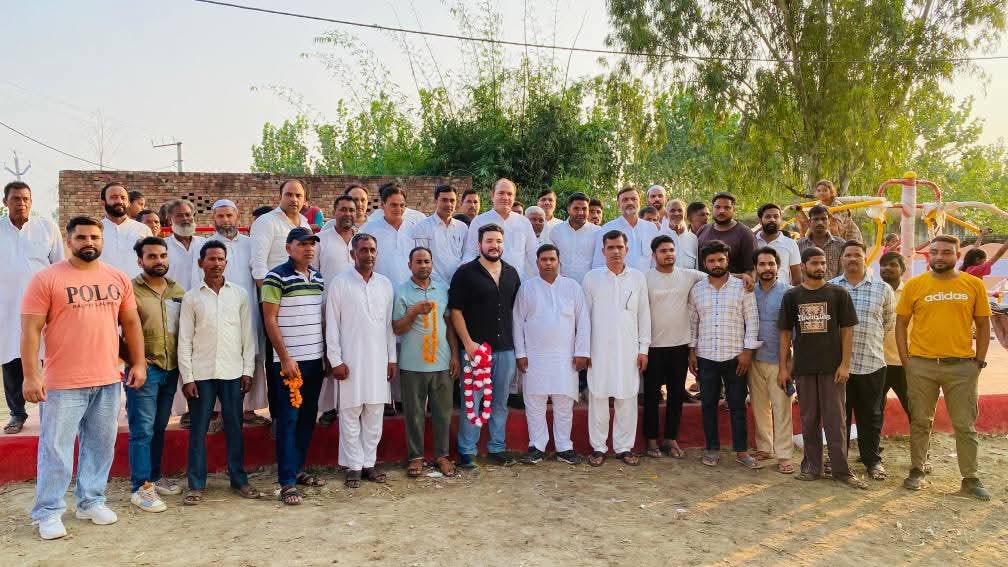 AshrafAliKhan__'s tweet image. #opengym #exercisemotivation 
#थानाभवन_विधानसभा के ग्राम दभेड़ी मैं राष्ट्रीय लोकदल के अध्यक्ष केंद्रीय मंत्री माननीय चौधरी जयंत सिंह जी की प्रेरणा से युवाओं को सेहत तन्दरूस्ती के लिये जागरूक करने के लिए अपनी विकास कार्य योजना निधि से स्थापित ओपन जिम के शुभारंभ के अवसर पर।