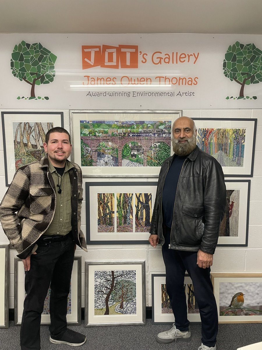OwenJot69356's tweet image. NEW GALLERY OPENING

Great to welcome my friend Mio to my studio and gallery. The official opening by the Mayor will be later this month. 
Further information to follow in posts.

#environment #environmentalart #environmentalartist #environmentalawareness #trees #yorkshire
