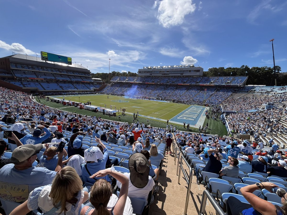 Never been to Kenan … nice vibe. 
#GoTigers